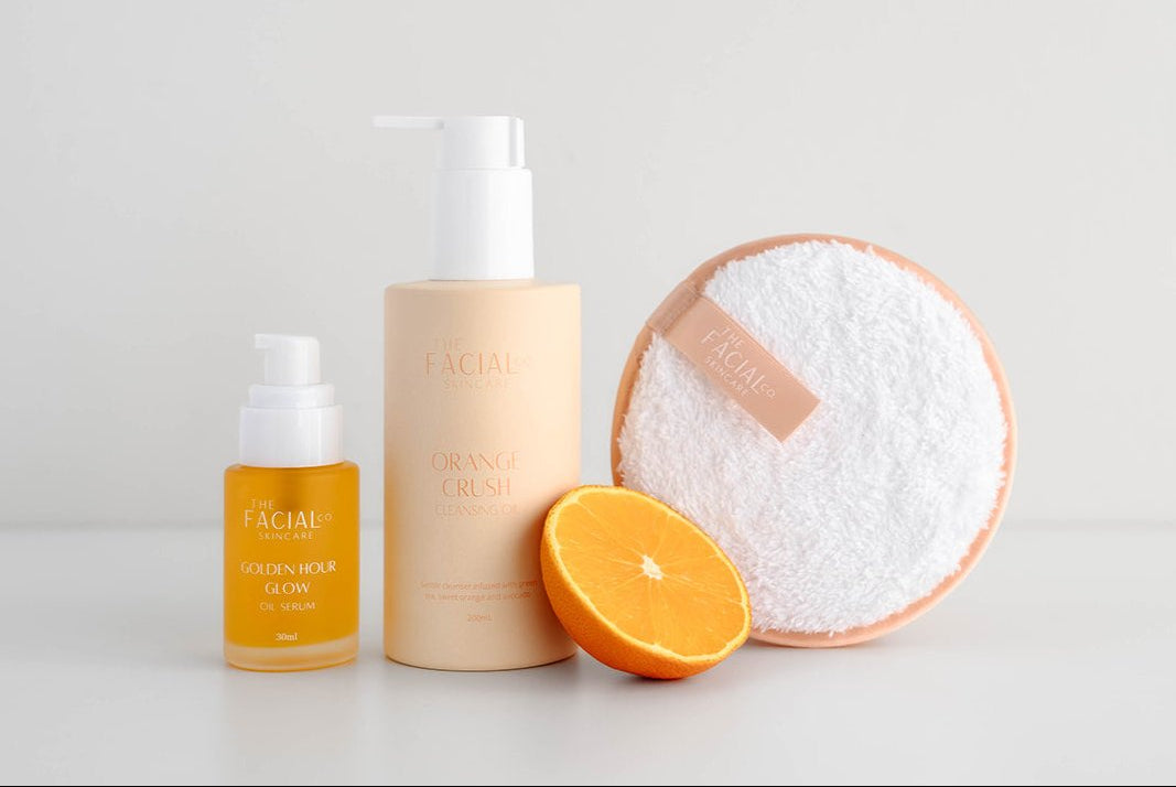 Orange Crush Cleansing Oil for sensitive skin — natural makeup remover and cleansing oil, Australian made